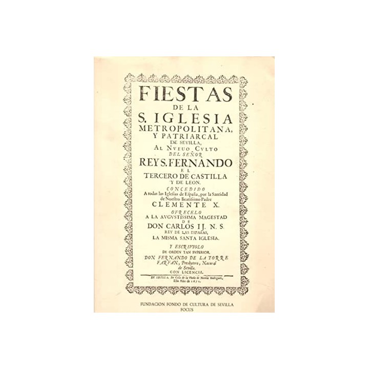 Fiesta de la Santa Iglesia Metropolitana y Patriarcal de Sevilla